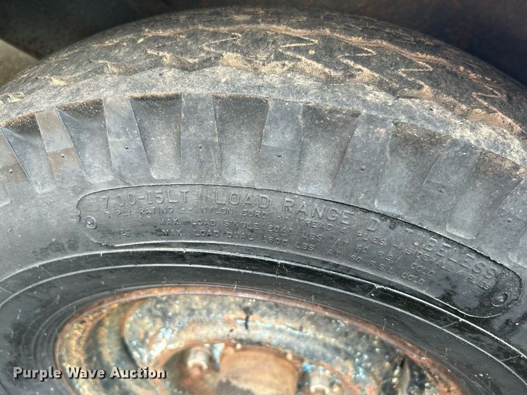 image for item DI7858 1984 Trailer Manufacturers  utility trailer