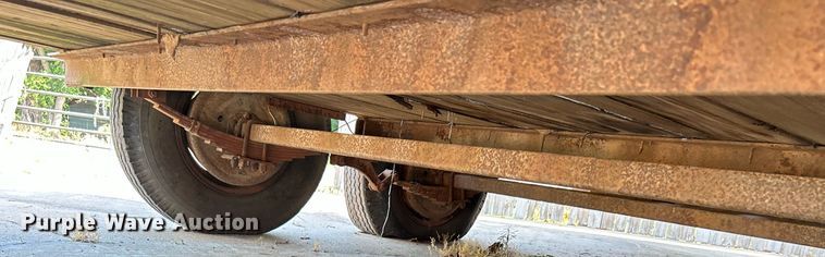 image for item DI7858 1984 Trailer Manufacturers  utility trailer