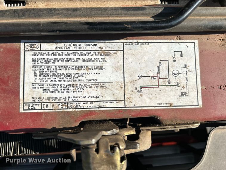 image for item DI7860 1987 Ford Bronco II  SUV