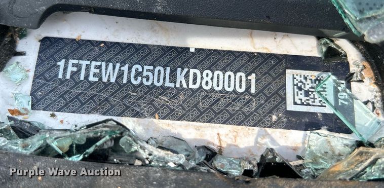 image for item DI7888 2020  Ford F150  SuperCrew pickup truck