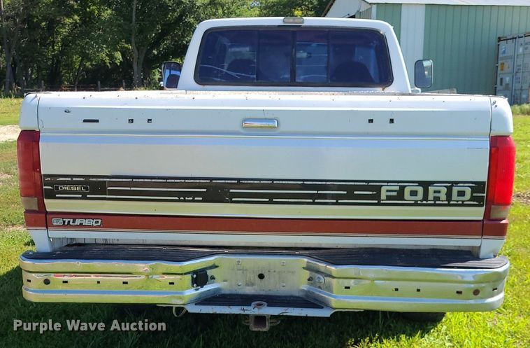 image for item DK1874 1992 Ford F250 XLT  SuperCab pickup truck