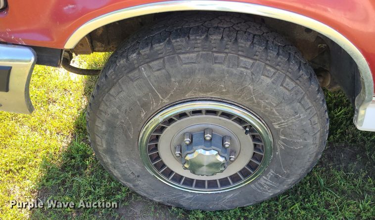 image for item DK1874 1992 Ford F250 XLT  SuperCab pickup truck