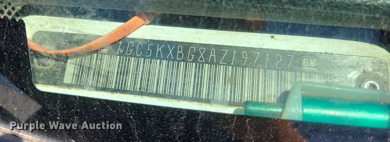 image for item DK1882 2010 Chevrolet Silverado 2500HD  Ext. Cab pickup truck