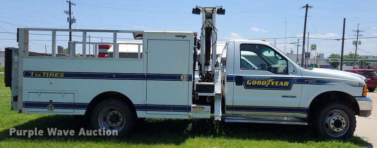 image for item DK1885 2000 Ford F550 Super Duty XL  utility / service truck