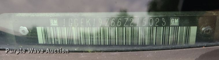 image for item DK1887 2006 Chevrolet Silverado 1500  Ext. Cab pickup truck