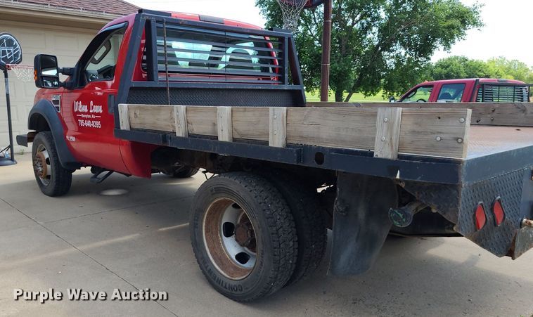 image for item DK1891 2008 Ford F450 Super Duty XLT  flatbed truck
