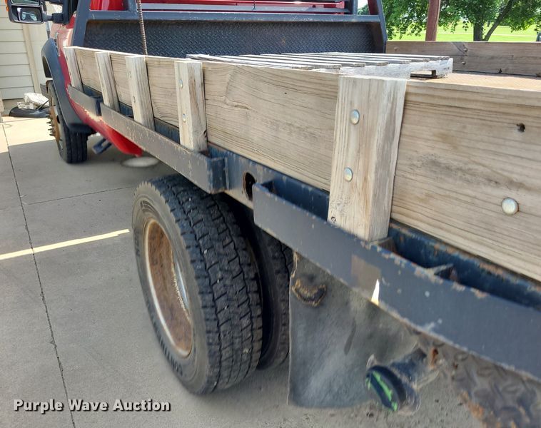 image for item DK1891 2008 Ford F450 Super Duty XLT  flatbed truck