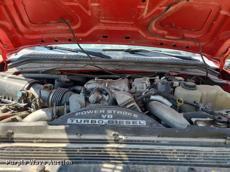 image for item DK1891 2008 Ford F450 Super Duty XLT  flatbed truck