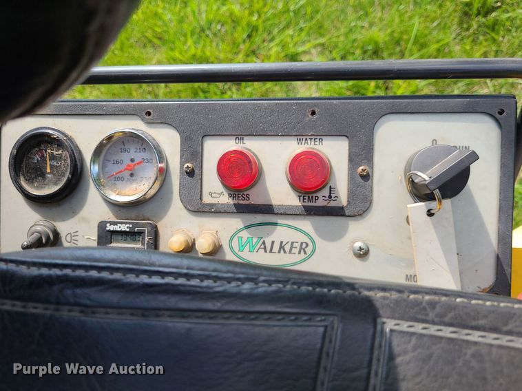 image for item DK1919 Walker MTLGHS  ZTR lawn mower