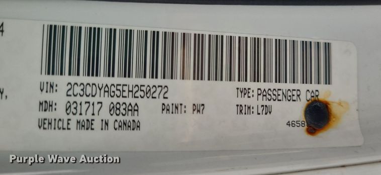 image for item DK1930 2014 Dodge Challenger