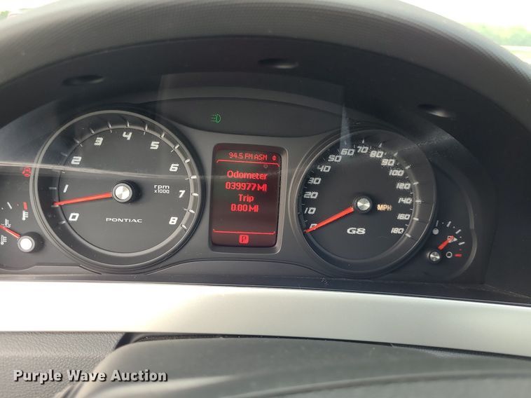 image for item DK1952 2009 Pontiac G8 GT