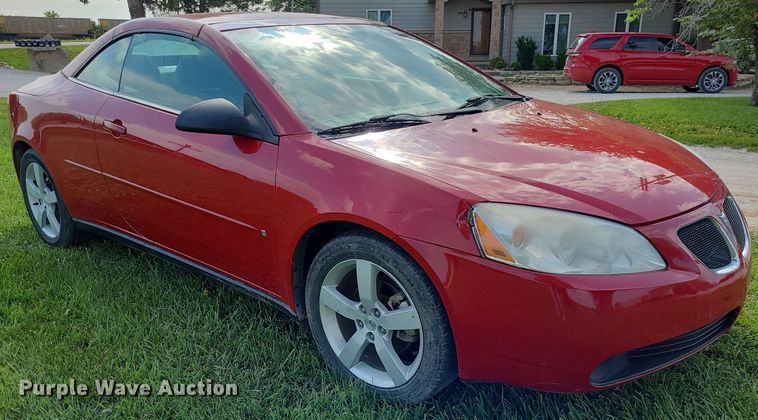 image for item DK1953 2006 Pontiac G6 GT  convertible