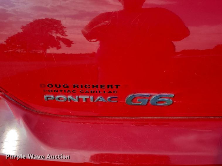 image for item DK1953 2006 Pontiac G6 GT  convertible