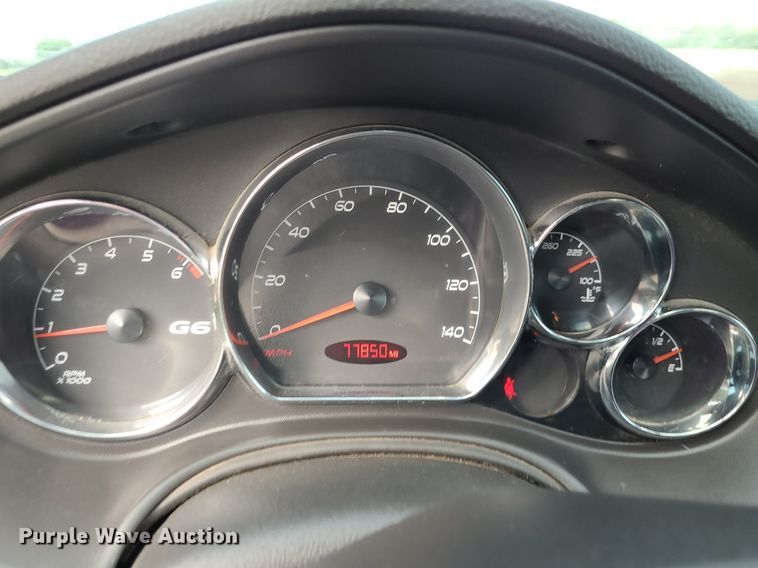 image for item DK1953 2006 Pontiac G6 GT  convertible