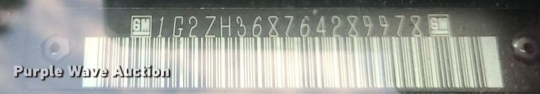 image for item DK1953 2006 Pontiac G6 GT  convertible