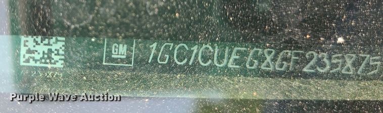 image for item DK1955 2016 Chevrolet Silverado 2500HD  Crew Cab pickup truck