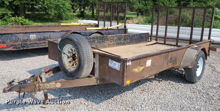 image for item DK1957 2015 H&H  equipment trailer