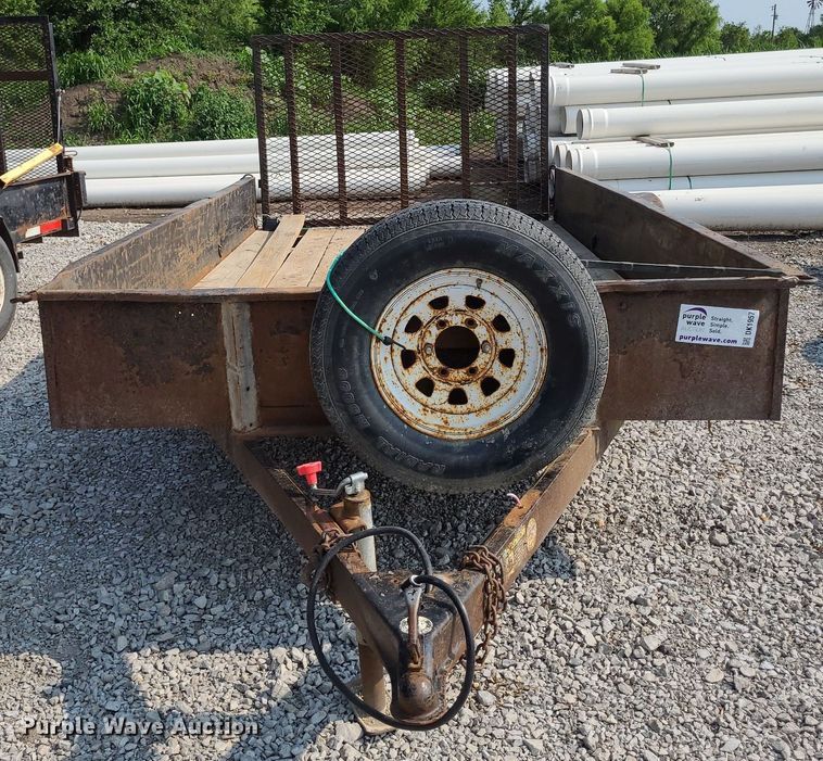 image for item DK1957 2015 H&H  equipment trailer