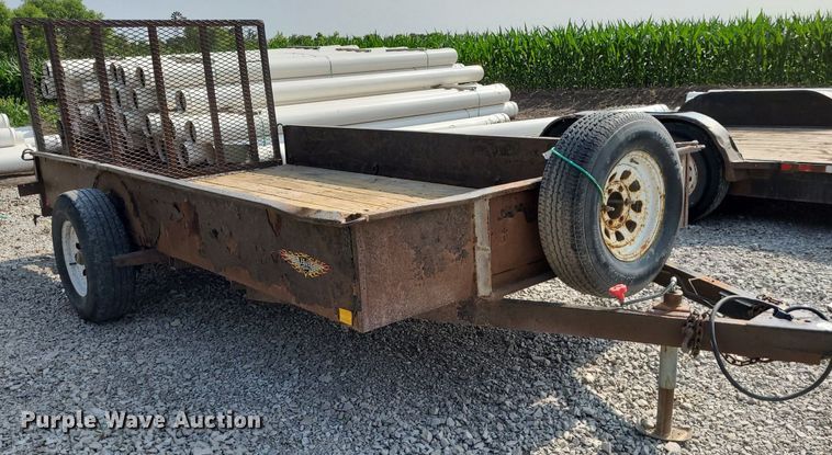 image for item DK1957 2015 H&H  equipment trailer