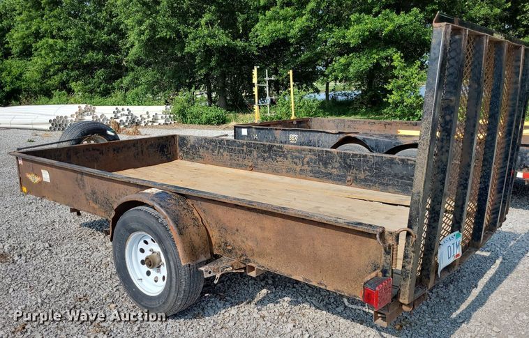 image for item DK1957 2015 H&H  equipment trailer
