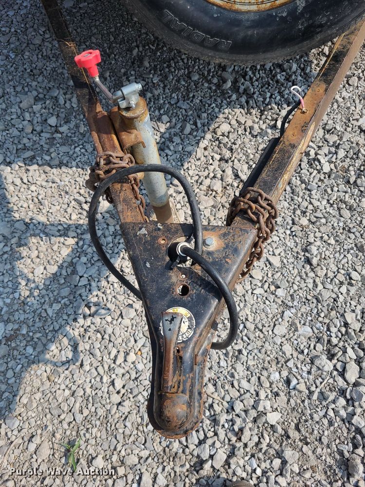 image for item DK1957 2015 H&H  equipment trailer