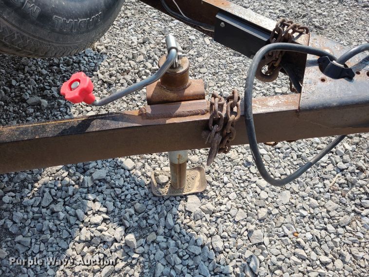 image for item DK1957 2015 H&H  equipment trailer