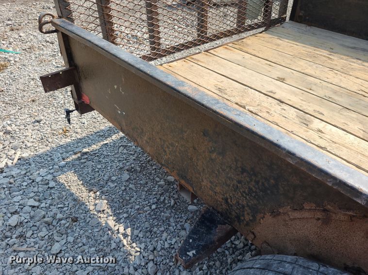 image for item DK1957 2015 H&H  equipment trailer