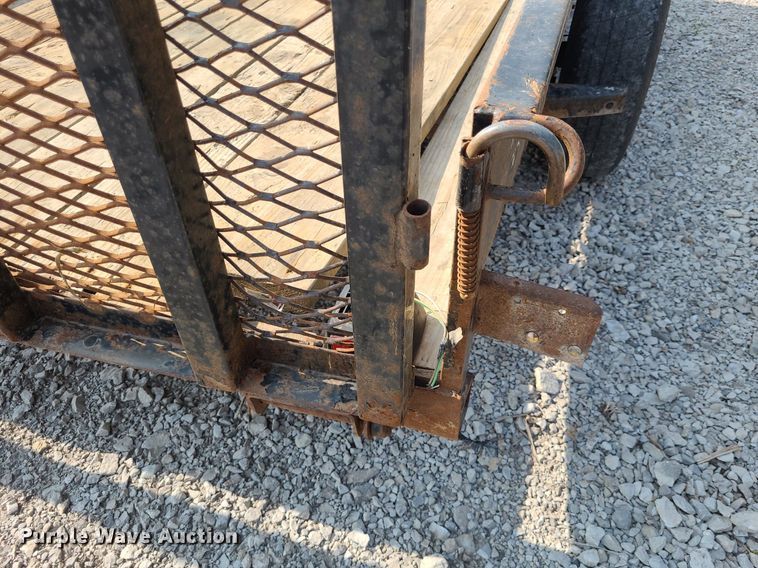 image for item DK1957 2015 H&H  equipment trailer