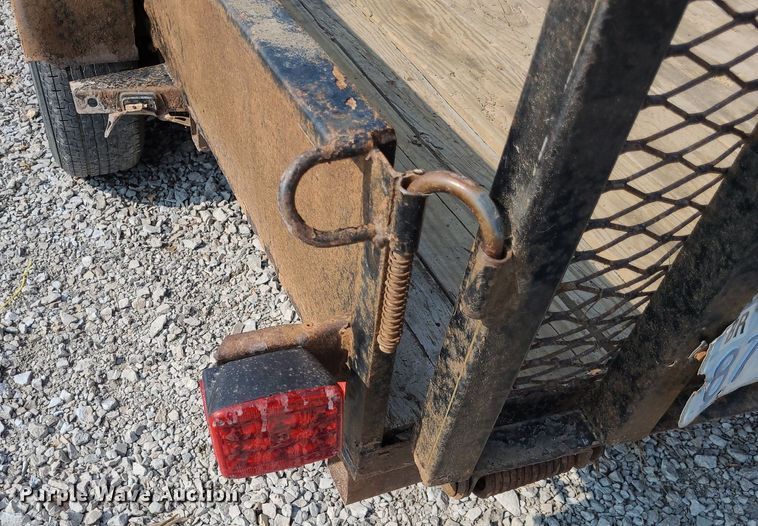 image for item DK1957 2015 H&H  equipment trailer