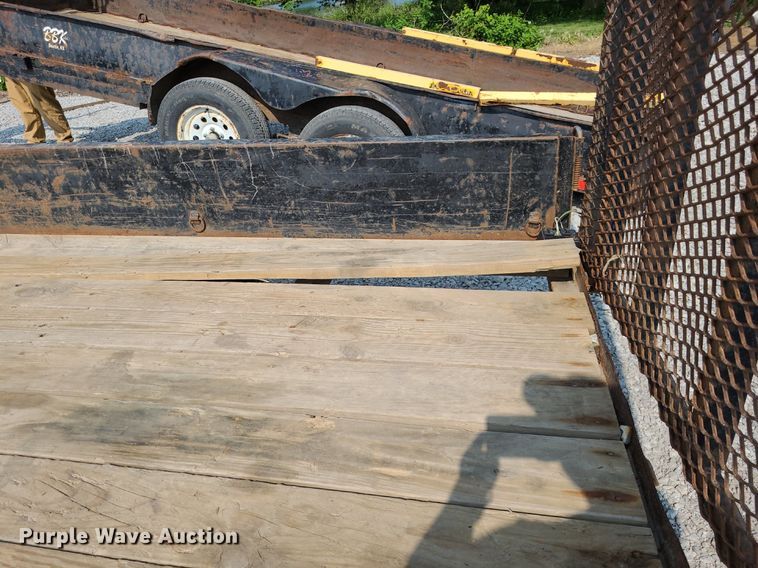 image for item DK1957 2015 H&H  equipment trailer