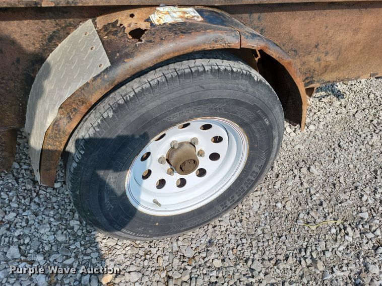 image for item DK1957 2015 H&H  equipment trailer