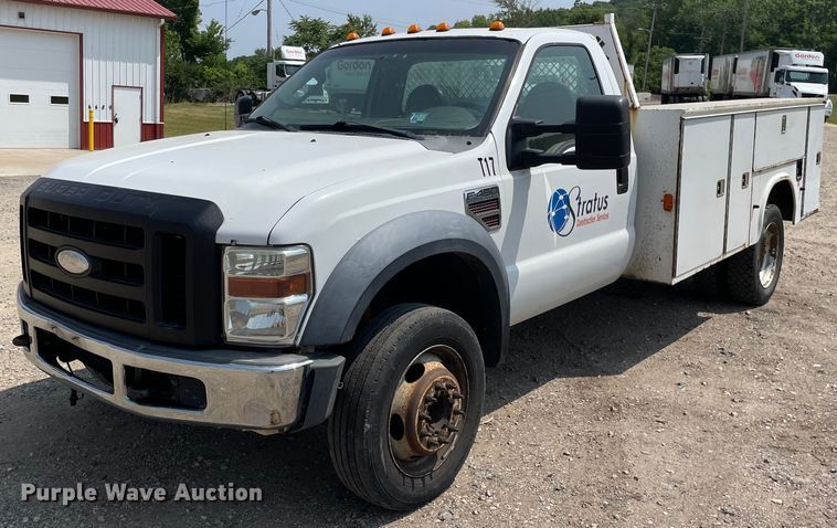 image for item DL3787 2008 Ford F450 Super Duty XL  utility / service truck