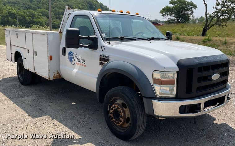 image for item DL3787 2008 Ford F450 Super Duty XL  utility / service truck
