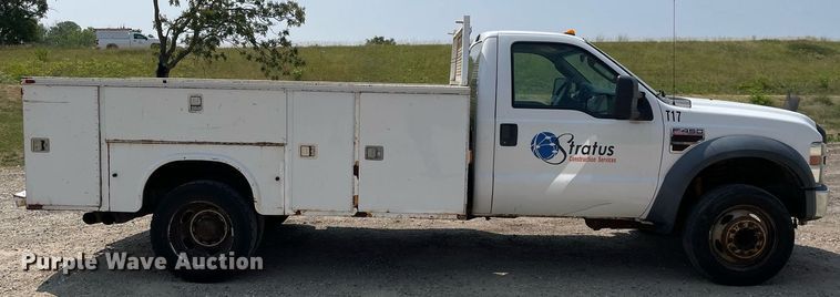 image for item DL3787 2008 Ford F450 Super Duty XL  utility / service truck
