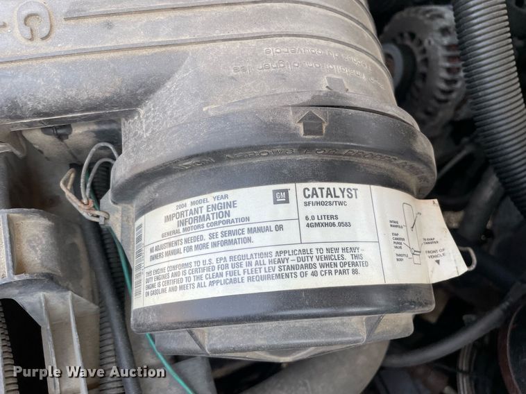 image for item DL3788 2004 Chevrolet Express 3500  van