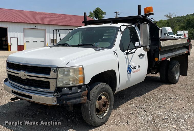 image for item DL3789 2007 Chevrolet Silverado 3500  dump bed pickup truck