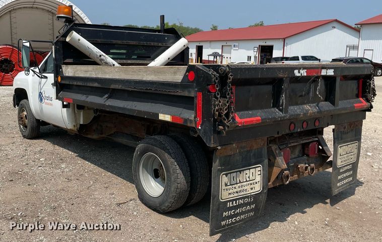 image for item DL3789 2007 Chevrolet Silverado 3500  dump bed pickup truck