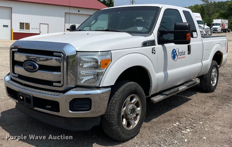 image for item DL3790 2014 Ford F250 Super Duty XLT  SuperCab pickup truck