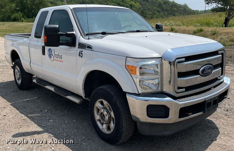 image for item DL3790 2014 Ford F250 Super Duty XLT  SuperCab pickup truck