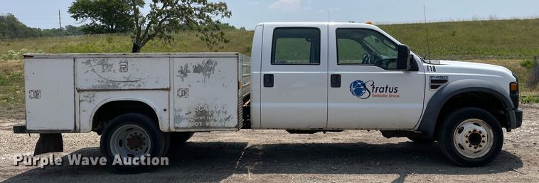 image for item DL3791 2008 Ford F450 Super Duty XL  Crew Cab utility / service truck