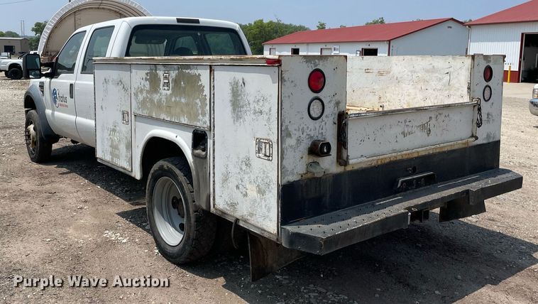 image for item DL3791 2008 Ford F450 Super Duty XL  Crew Cab utility / service truck