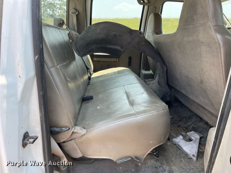 image for item DL3791 2008 Ford F450 Super Duty XL  Crew Cab utility / service truck