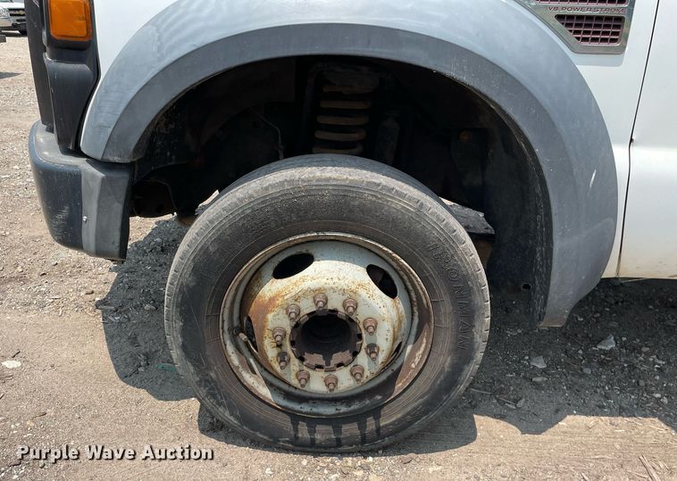 image for item DL3791 2008 Ford F450 Super Duty XL  Crew Cab utility / service truck