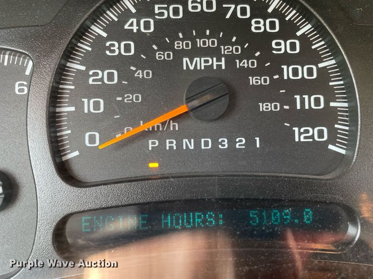 image for item DL3792 2007 Chevrolet Silverado 2500HD  Ext. Cab utility bed pickup truck