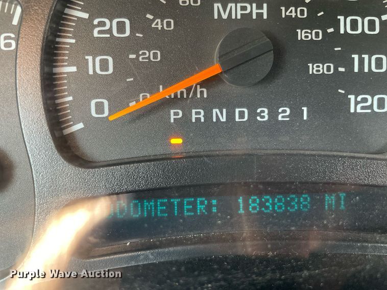 image for item DL3792 2007 Chevrolet Silverado 2500HD  Ext. Cab utility bed pickup truck