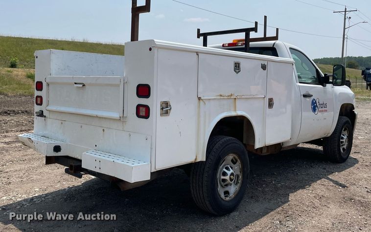 image for item DL3794 2012 Chevrolet Silverado 2500HD  utility bed pickup truck