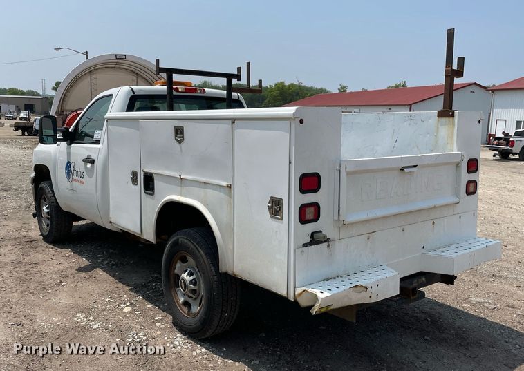 image for item DL3794 2012 Chevrolet Silverado 2500HD  utility bed pickup truck