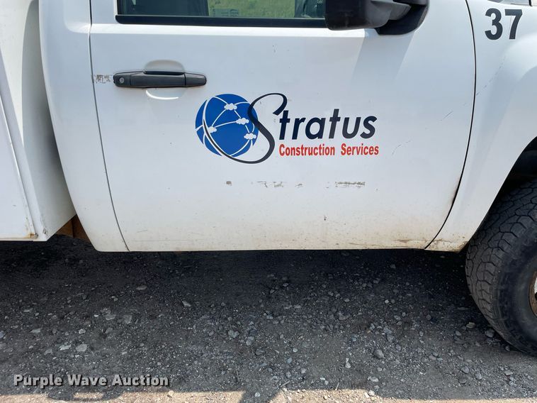 image for item DL3794 2012 Chevrolet Silverado 2500HD  utility bed pickup truck