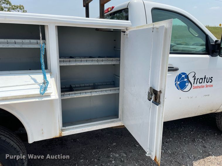 image for item DL3794 2012 Chevrolet Silverado 2500HD  utility bed pickup truck