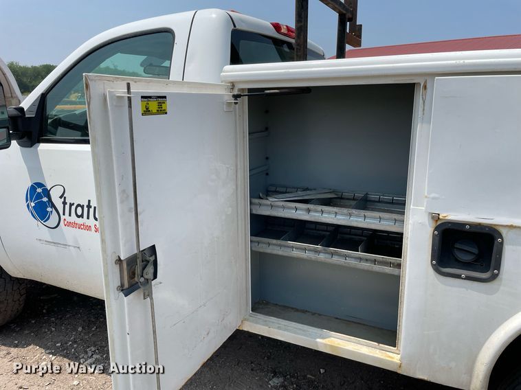 image for item DL3794 2012 Chevrolet Silverado 2500HD  utility bed pickup truck